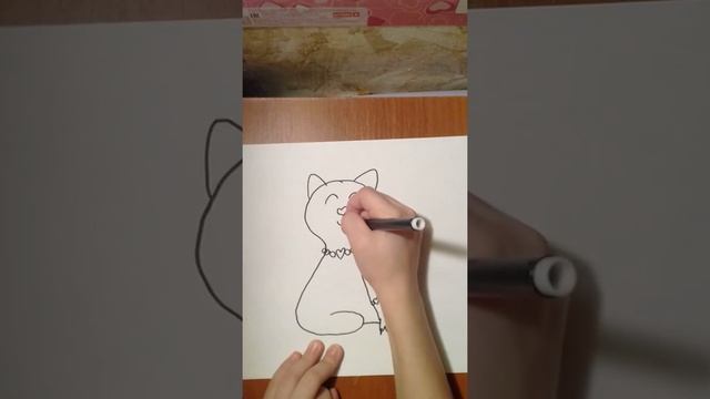 Как нарисовать египетскую кошку ?? ? смотреть онлайн