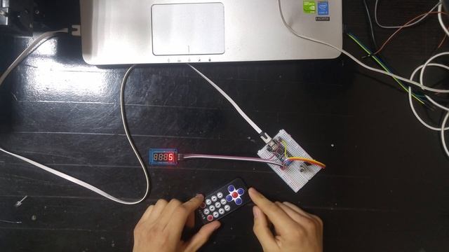 Тех. обзор ИК Пульт с приемником KEYES со стрелками смотреть онлайн