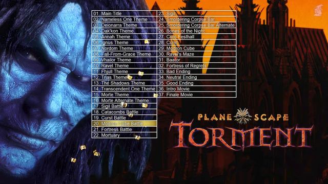Planescape Torment Soundtrack (OST, 37 Tracks) Enhanced Edition