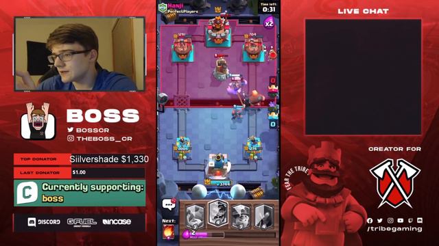 16-1 ALL REWARDS! BEST GLOBAL TOURNAMENT DECK! - CLASH ROYALE смотреть онлайн