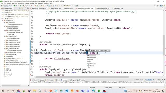 Mapping ENTITY To DTO & DTO To ENTITY vice versa by using Model Mapper смотреть онлайн