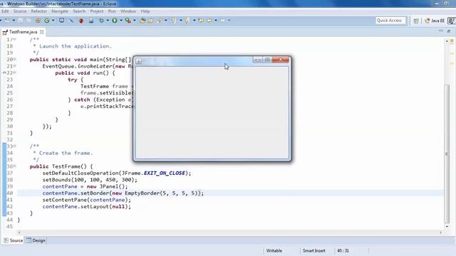 How to Give Custom Width and Height to JFrame/JPanel/JDialog in Java - Intact Abode смотреть онлайн