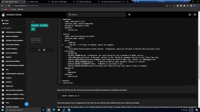 Seafile; file sync and share solution service based on docker смотреть онлайн