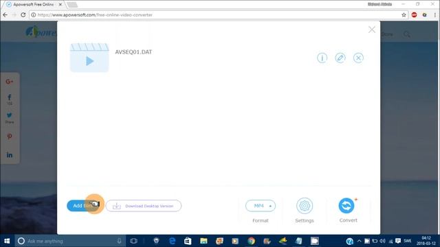 How to convert .Dat files to Mp4 (rip a VCD) смотреть онлайн