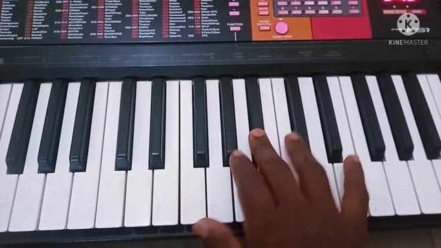 Balamani Balamani Folk Song # Piano Notes #pianotutorial #casiovijay