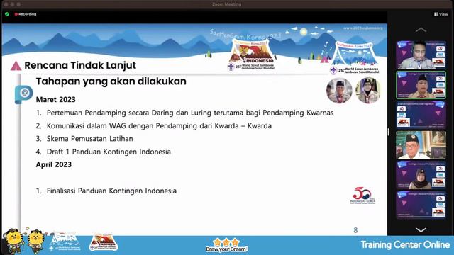 LIVE - Training Center Online Jambore Dunia 2023 - Kontingen Indonesia смотреть онлайн