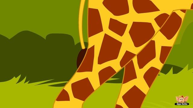 Giraffe Rhymes, Giraffe Animal Rhymes Videos for Children смотреть онлайн