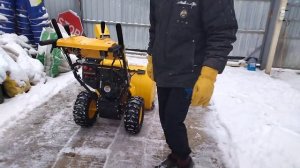 снегоуборщик дензель Denzel