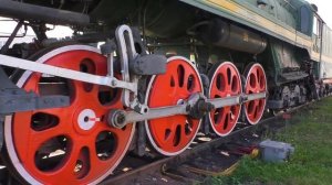 Самый первый построенный паровоз П36-0001