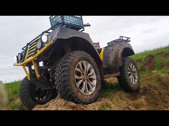 Испытание самодельного квадроцикла смотреть онлайн