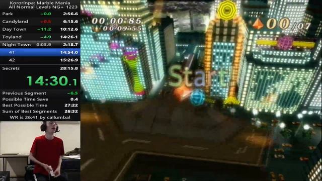 Kororinpa: Marble Mania - All Normal Levels NG+ in 27:56 смотреть онлайн