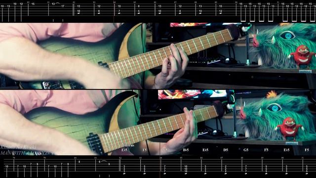 [🎸TABS] Demon Slayer Season 3 FULL OP『Kizuna No Kiseki // MAN WITH A MISSION  X Milet』(Guitar Cover