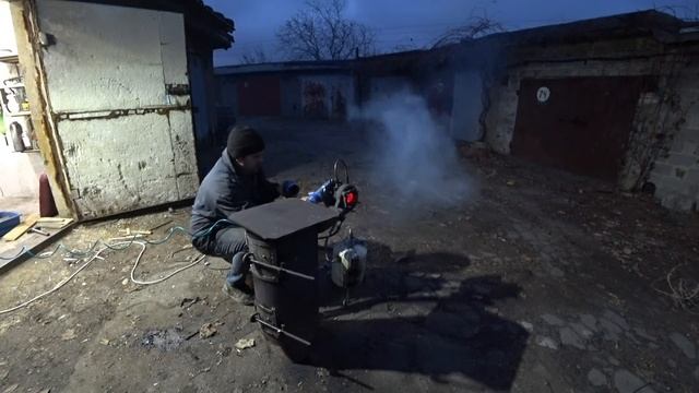 На что способна старая печка с турбонаддувом | Gas Turbine (Jet) Engine смотреть онлайн