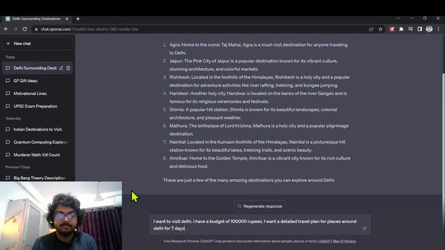 Make your travel plan using chatGPT | Prompt engineering for beginners | Ai Master | Ai channel смотреть онлайн