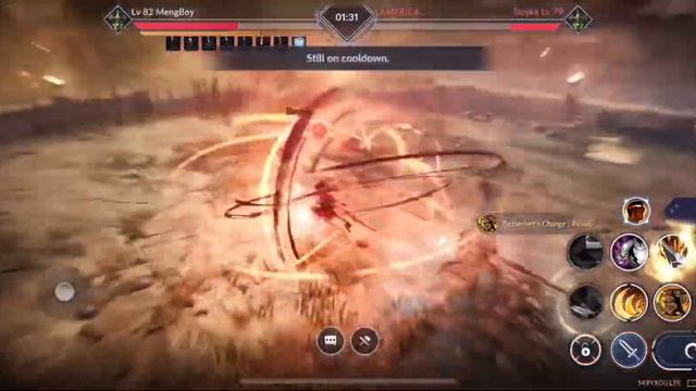 BLACK DESERT MOBILE PVP | BERSERKER OP WITH ONLY 3 SUPER ARMOR! INSANE! смотреть онлайн