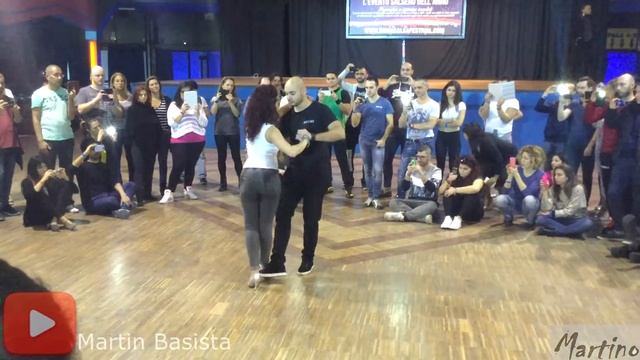 Moun and Marta kizomba dance @ ROME FUSION 2016 смотреть онлайн