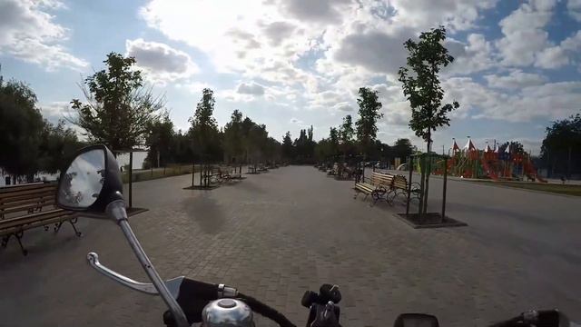 Прогулка на велосипеде по набережной Дуная, Измаил 2017 смотреть онлайн