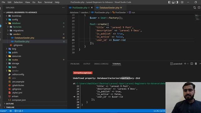 (104) Part-2 What is Laravel Seeder and How to use seeder in Laravel? смотреть онлайн
