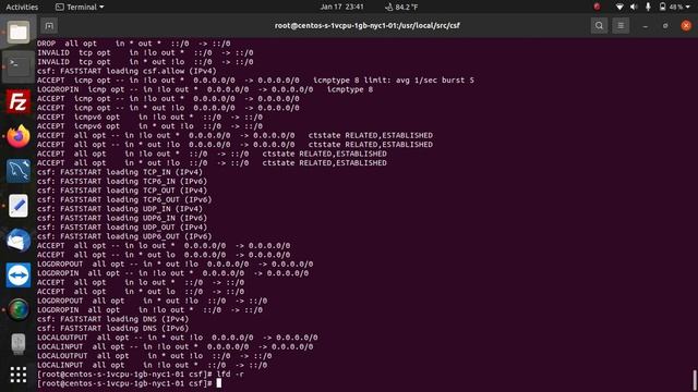 Konfigurasi ConfigServer Security & Firewall (CSF & LFD) di RHEL/CentOS dan Debian/Ubuntu смотреть онлайн