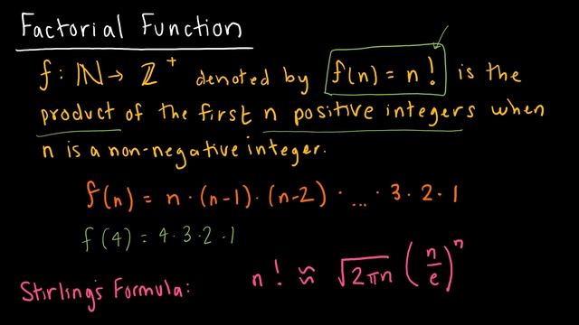 Discrete Math - 2.3.4 Useful Functions to Know смотреть онлайн