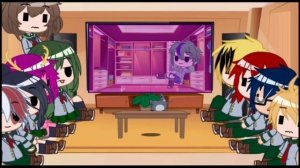 Class 1A react to ??? (Izuku Afton , Jirou Emily)