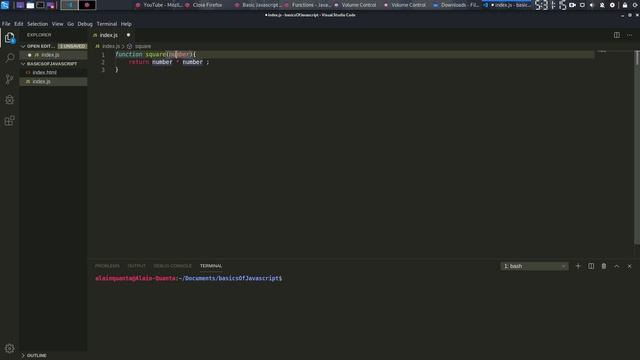 Function Declaration | JS смотреть онлайн
