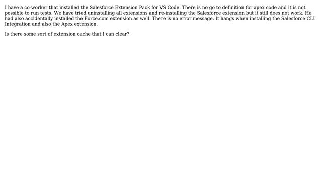 Salesforce: Salesforce Extension Pack Not Working in VS Code смотреть онлайн