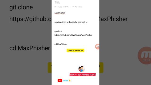 How to Install MaxPhisher Tool|MaxPhisher Installation without any error смотреть онлайн