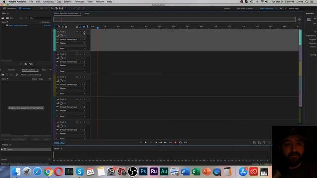 Creating A Multitrack Session In Adobe Audition 2020 TUTORIAL