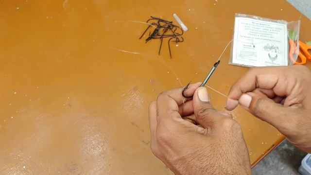 how tie 3 hook for big fish catch || singhshikar fishing || for 3 hook fishing || easy tie смотреть онлайн