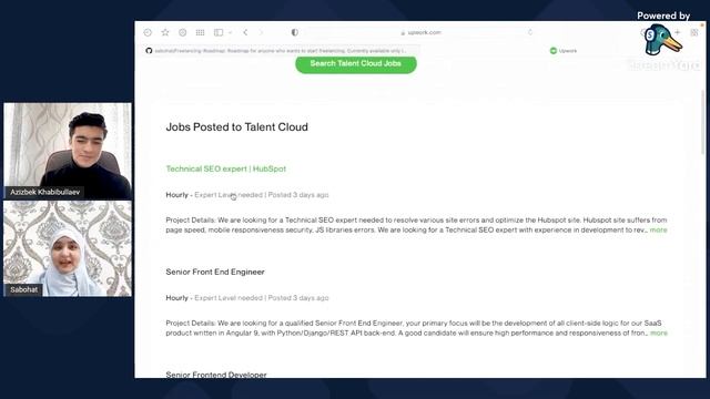 Freelancerlik va Upwork da ishlash | Sabohat Kalandarova bilan смотреть онлайн