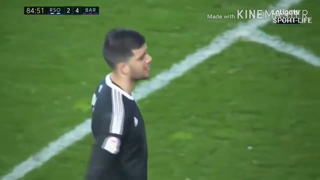 ГОЛ МЕССИ В ворота сосьедата смотреть онлайн