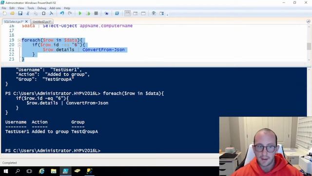 PowerShell SQL Tutorial Part 3 : Insert, Update, Delete смотреть онлайн