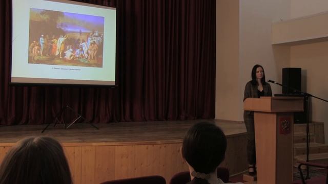 Урок художественное отделение (преподаватель Баскакова О.С.)