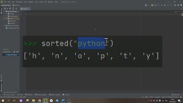 ?Python c 0 #52: Особенности сортировки через sort() и sorted() смотреть онлайн