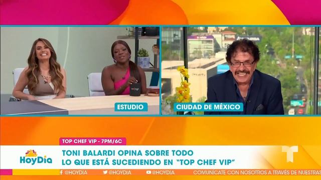 Tony Balardi no se guarda nada y cuenta chismes de Top Chef VIP 2 | Hoy Día | Telemundo смотреть онлайн