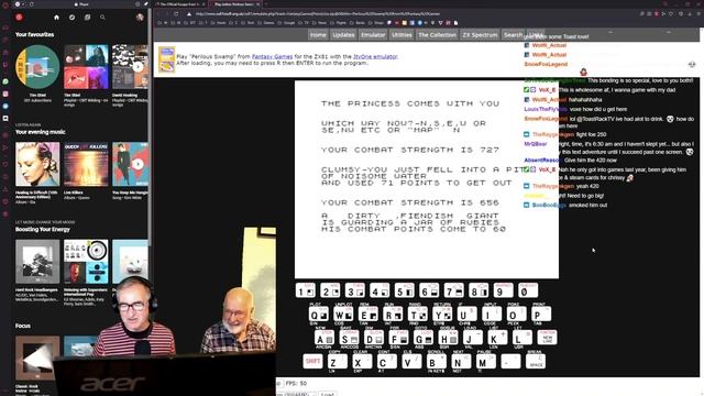 Streaming with my Dad! Perilous Swamp, the game we wrote in 1981 for the Sinclair ZX-80. смотреть онлайн