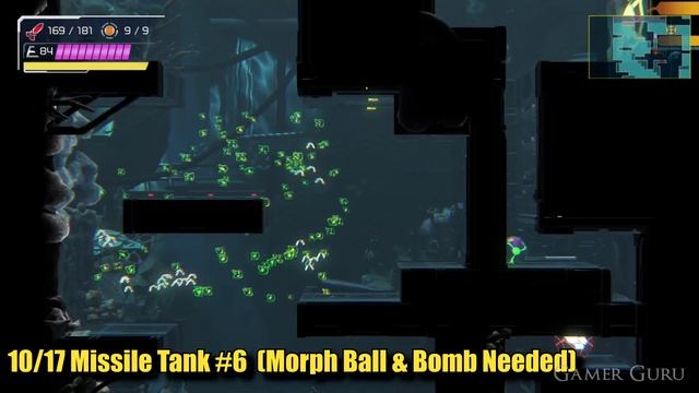 Metroid Dread - Burenia 100% All Collectable Locations Guide смотреть онлайн