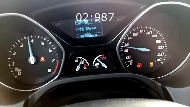 Ford Focus III 2.0 (Duratec) 150 hp / 0-100 за 8 сек !!! - Разгон до сотни смотреть онлайн