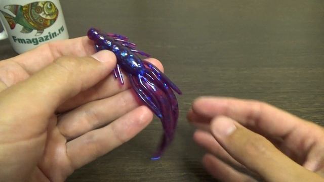 Видеообзор силиконовой приманки Relax Nymph по заказу Fmagazin смотреть онлайн