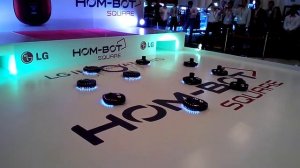 Танец пылесосов-роботов LG