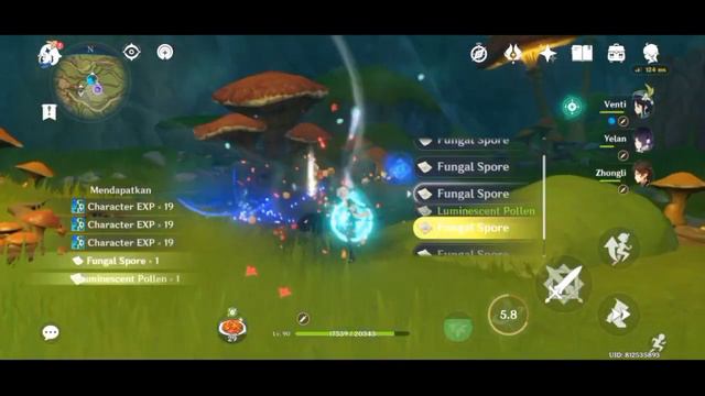 Redmi 9 Genshin Impact V3.0 Sumeru Gameplay смотреть онлайн