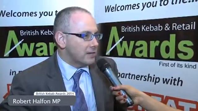 British Kebab Awards 2014 Robert Halfon MP смотреть онлайн