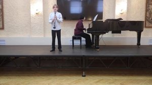 Трубицын Кирилл кларнет К Вебер Сонатина