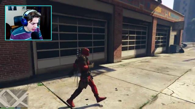 ДЭДПУЛ В ГТА 5 GTA 5 МОДЫ Смешные Моменты DEADPOOL смотреть онлайн