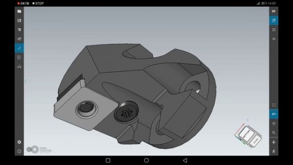 Open Cascade CAD Assistant SOFTWARE II ANODIRED CAD SOFTWARE