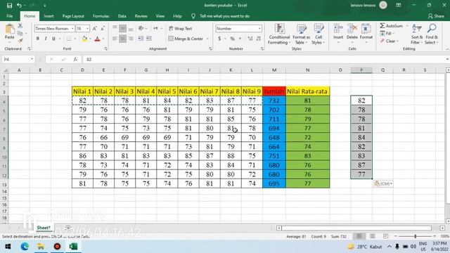 cara mengubah tabel vertikal menjadi horizontal di excel смотреть онлайн