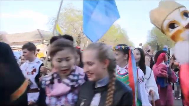 Кукольное шествие в Оренбурге смотреть онлайн