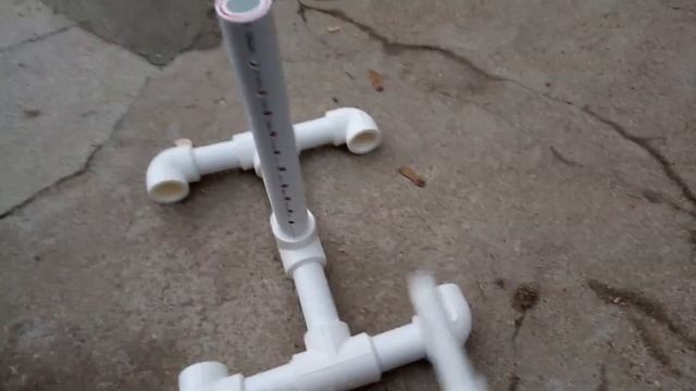 Штатив для светильника в гараж из полипропиленовой трубы смотреть онлайн
