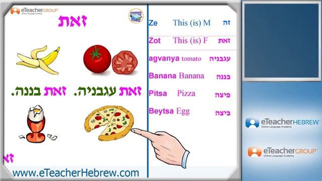 Learn Hebrew - lesson 11 - Foods | by eTeacherHebrew.com смотреть онлайн